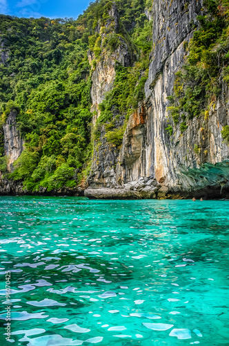 Obraz na płótnie Bay with Rocks - South Thailand w salonie