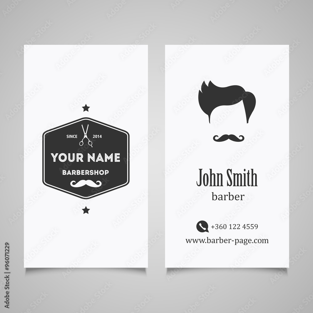 Image 15 for Barbershop Business Card Template