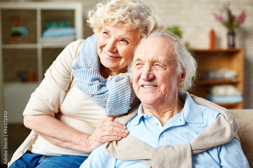 Senior husband and wife Senior husband and wife