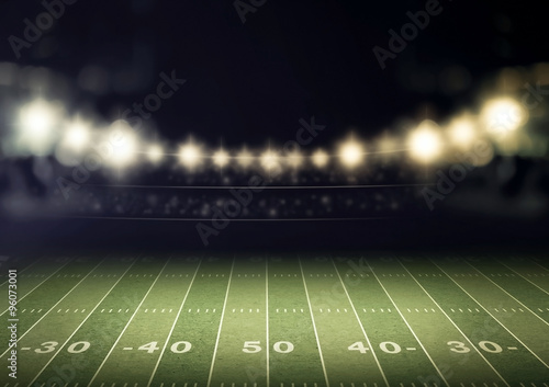 stadium and spotlight
