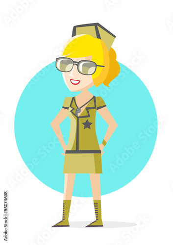 mujer sargento