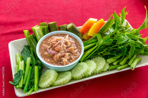 Fresh Shrimp paste photo