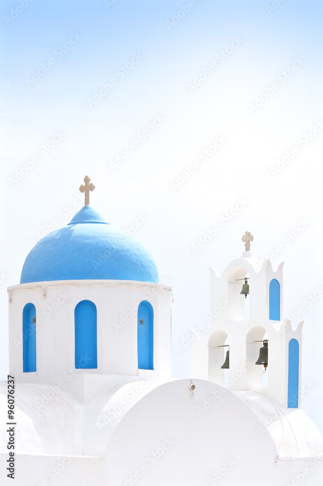 Local church at Santorini, Greece