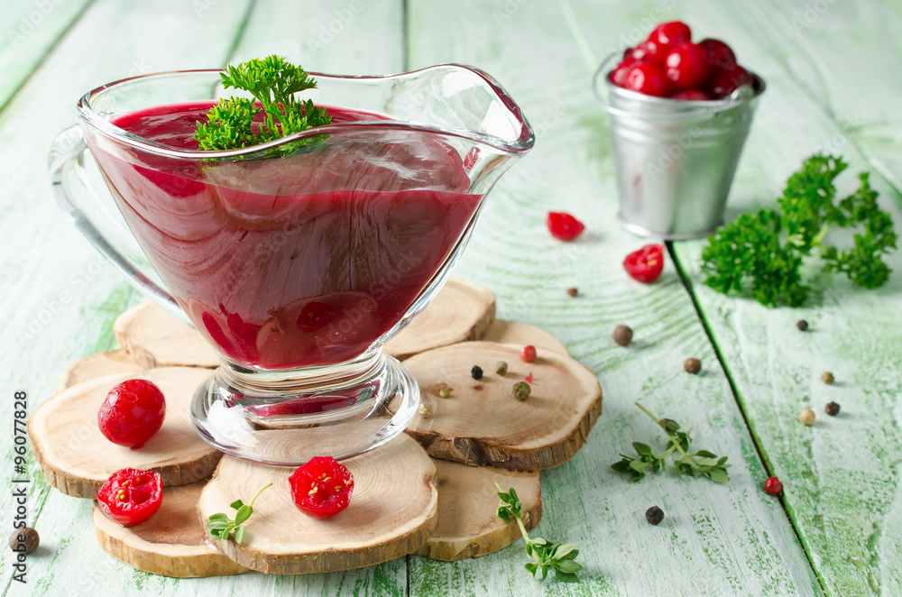 Cranberry sauce for meat Cranberry sauce for meat