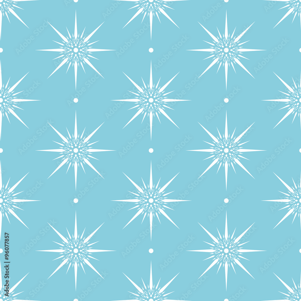 Snowflake pattern seamless Snowflake pattern seamless