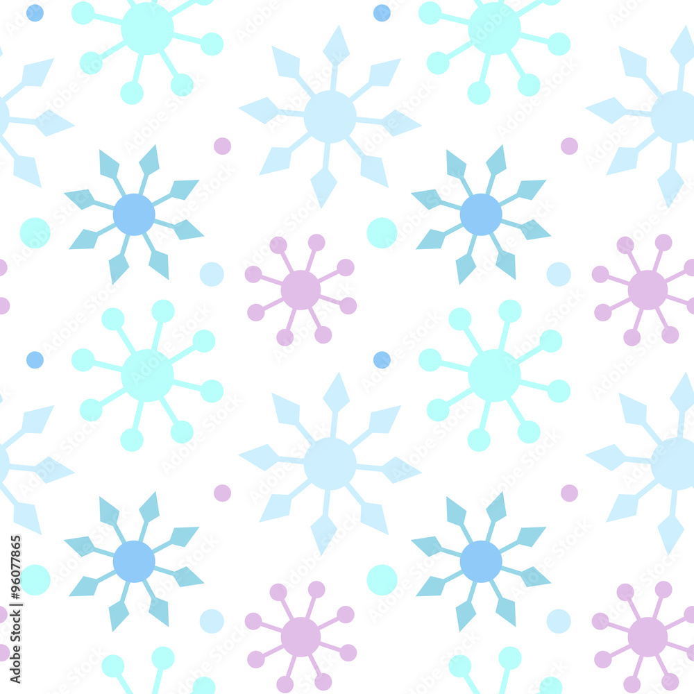 Snowflake pattern seamless Snowflake pattern seamless