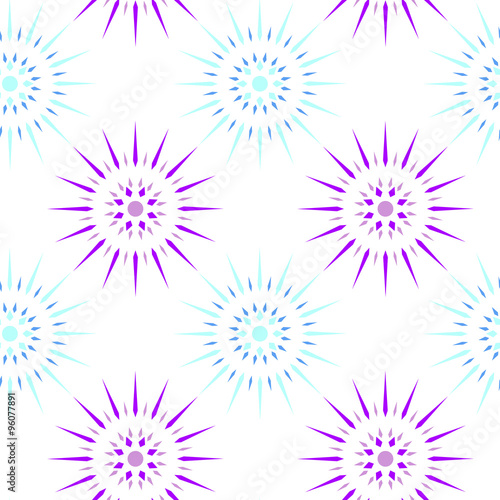 Snowflake pattern seamless