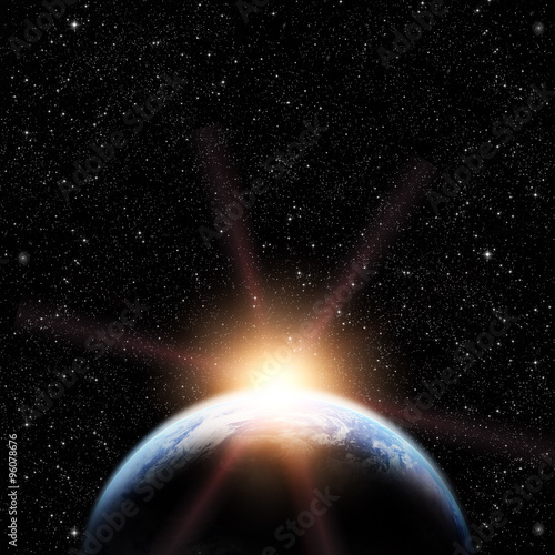 Fototapeta Naklejka Na Ścianę i Meble -  Earth