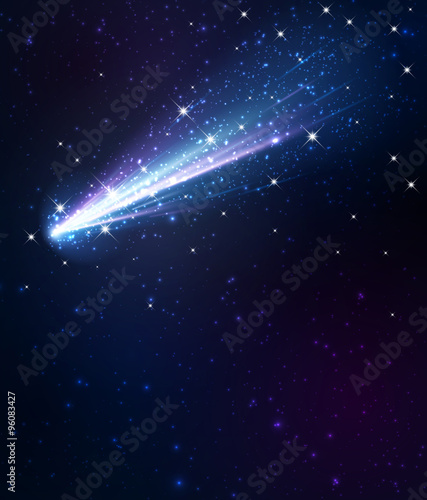 Comet background.