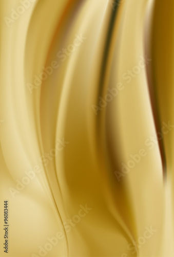 bright Golden background with soft folds