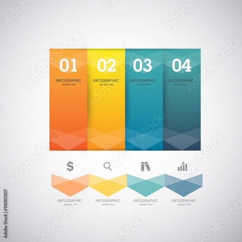 Business infographics template. Vector illustration.