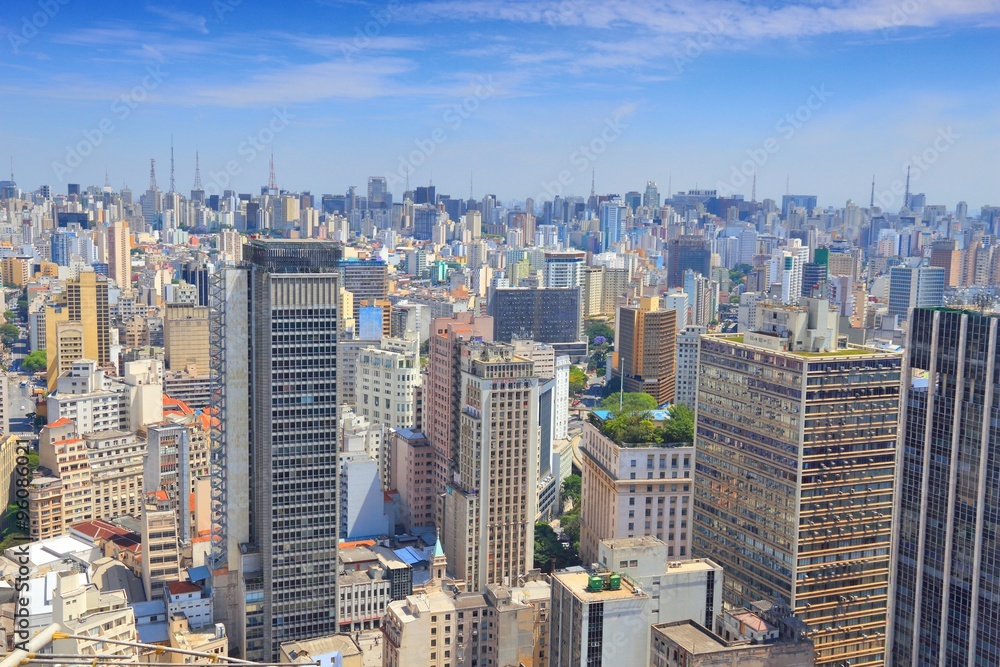 Sao Paulo skyline