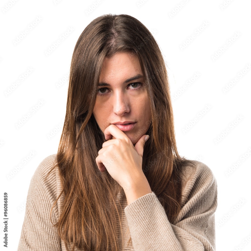 Girl thinking Girl thinking