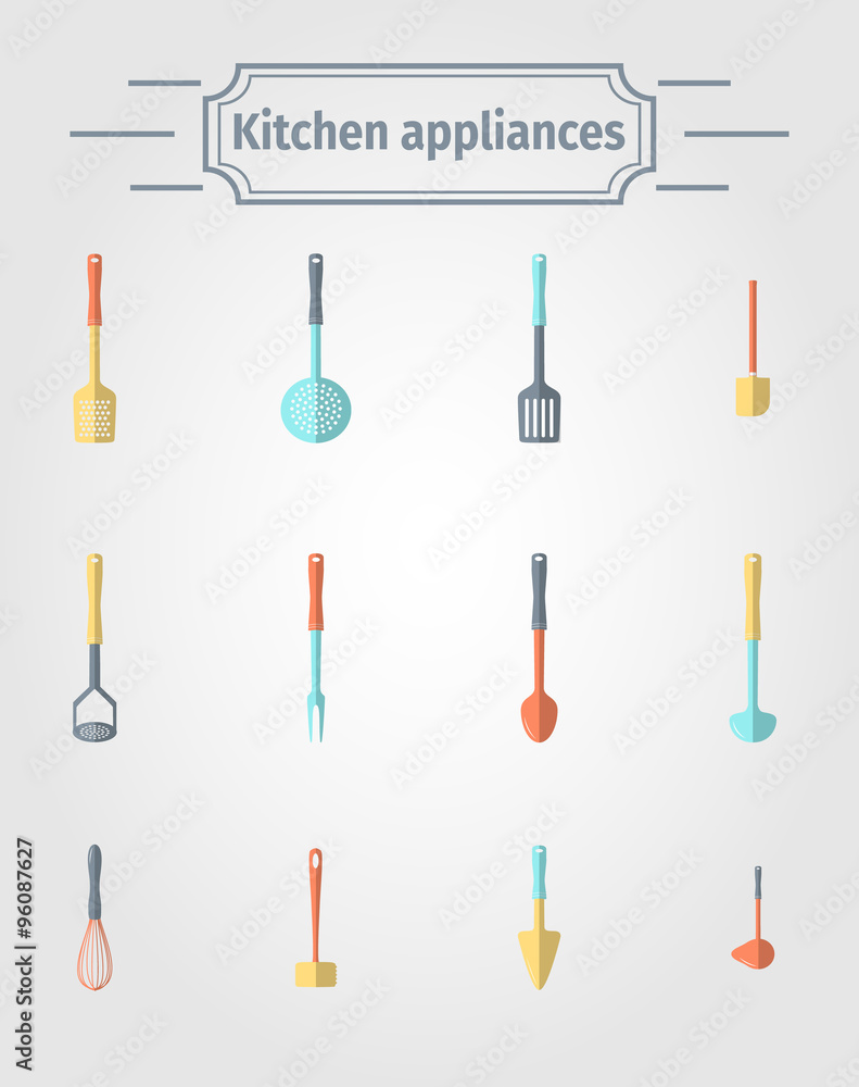 Set of kitchen appliance Set of kitchen appliance