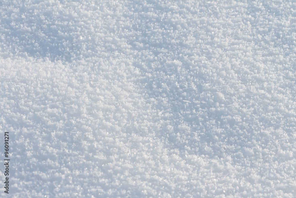 Natural snow background in the winter outdoors Natural snow background in the winter outdoors