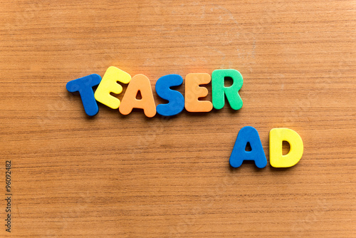 Fotografie teaser ad