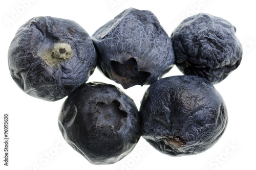 moldy blueberries