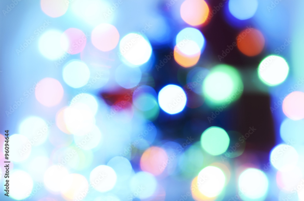 Obraz premium multicolor bokeh lights backgrounds textures