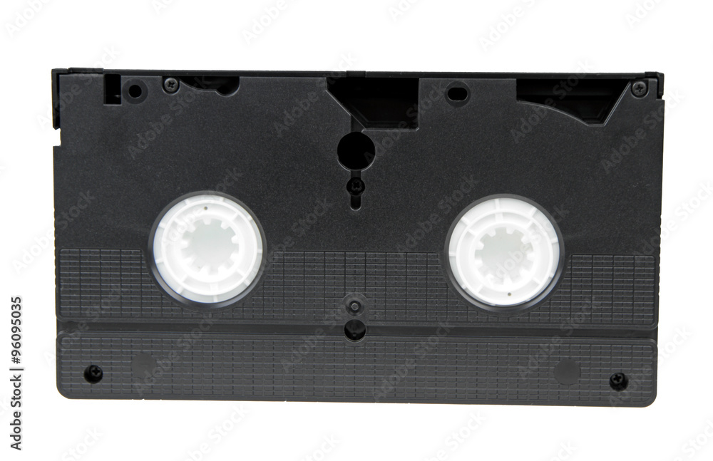 VHS Video casette isolated on white background
VHS Video casette isolated on white background