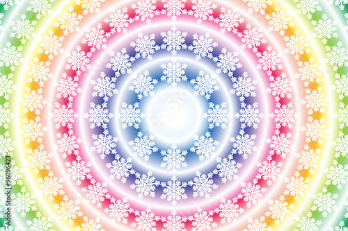 Background material wallpaper, snowy, fallen snow, winter landscape, snowfall, white snow, winter snow, ice, snowflake, christmas, ornament, glitter, colorful, rainbow color, image, vector, free