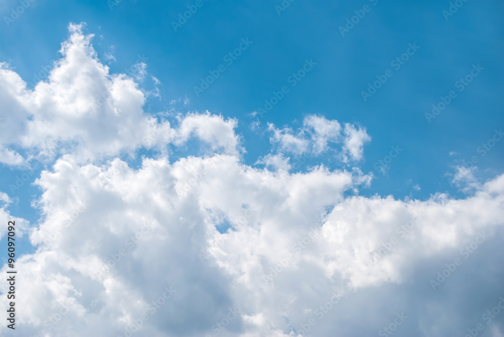 blue sky with grey cloud as background blue sky with grey cloud as background