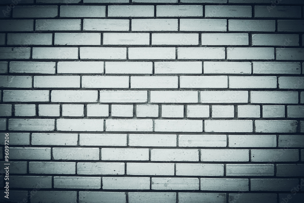 White brick wall for background or texture White brick wall for background or texture