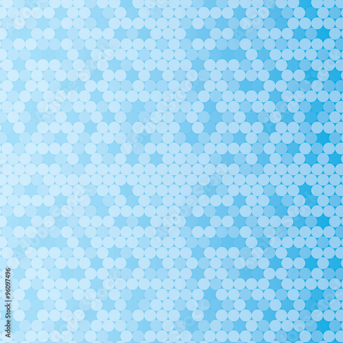 Background of blue dots on a white color