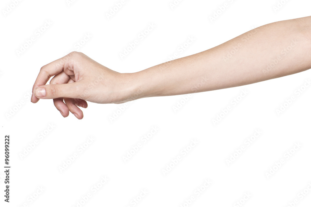 Fototapeta premium Woman hand signal