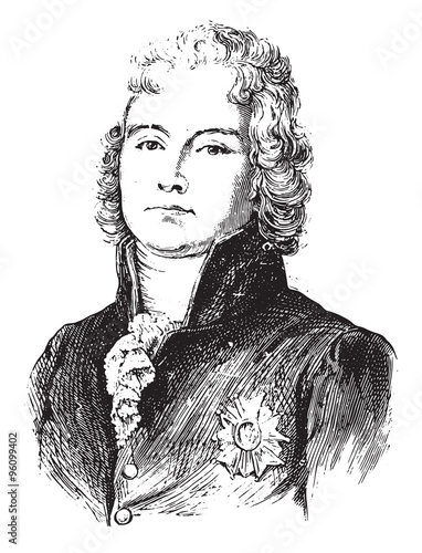 Talleyrand, vintage engraving.