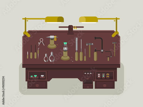 Jewelry repair shop