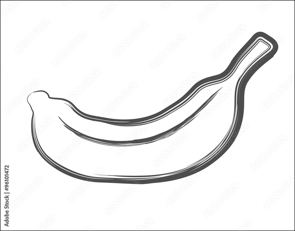 doodle banana doodle banana