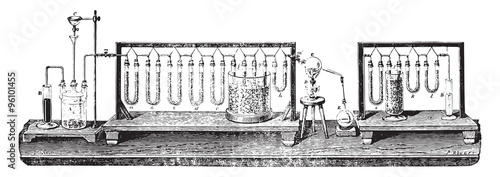 Synthetic water by the decomposition of the copper oxide by hydr