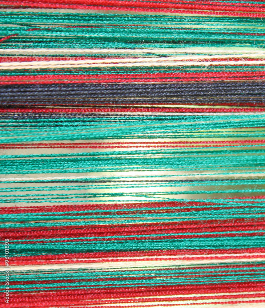 Colorful Christmas woven fabircs background Colorful Christmas woven fabircs background