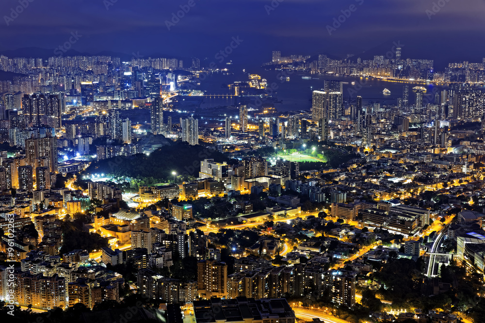 Obraz premium Hong Kong Night
