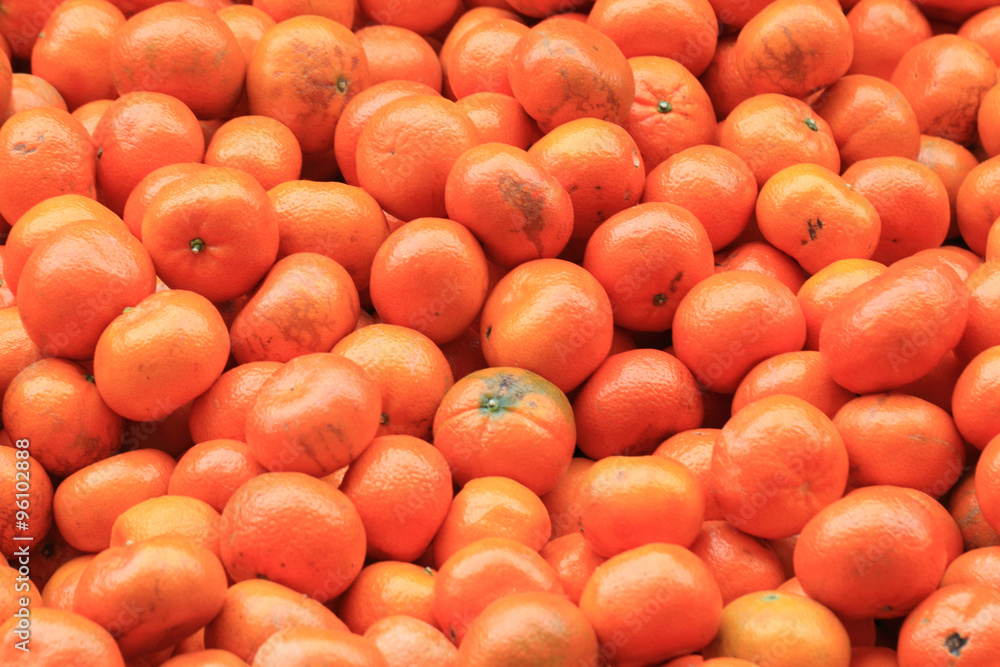 tangerine fruit background