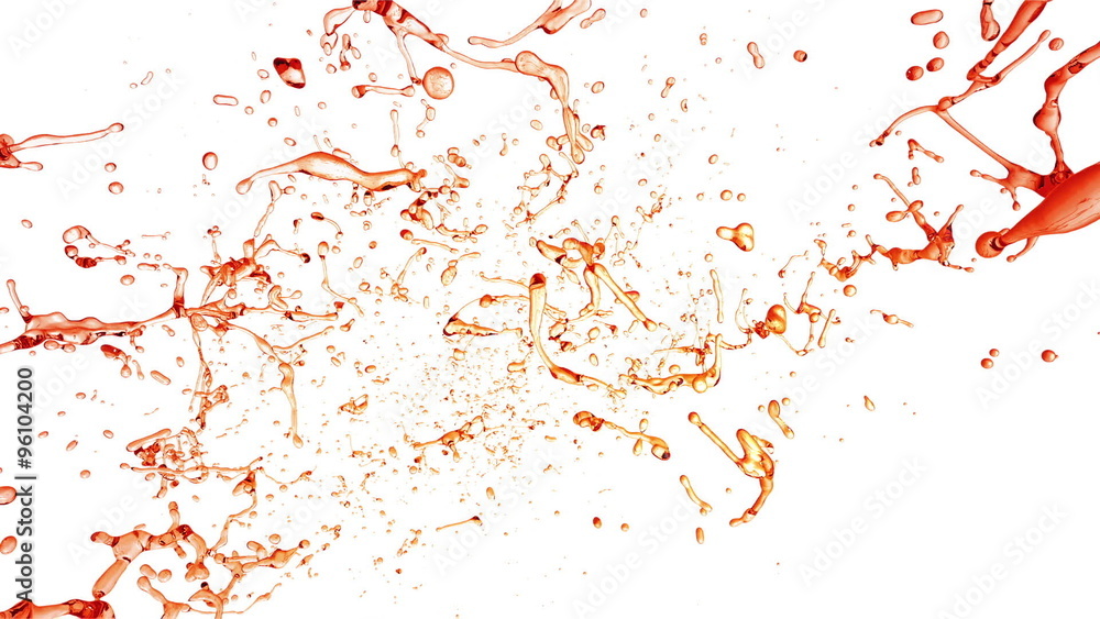 Camera fly through Cola Drops. Slow Motion. Camera fly through Cola Drops. Slow Motion.