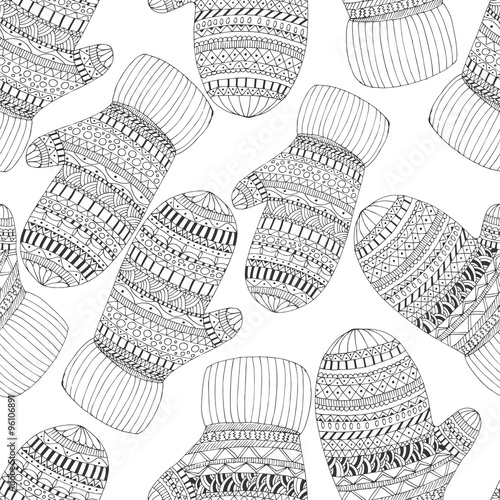 Mitten pattern