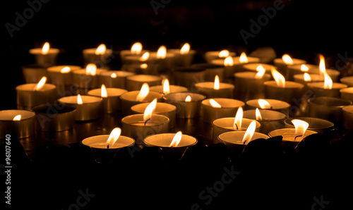 Candle lights photo