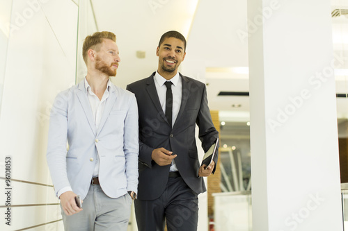 Multiethnic businessmen in the office