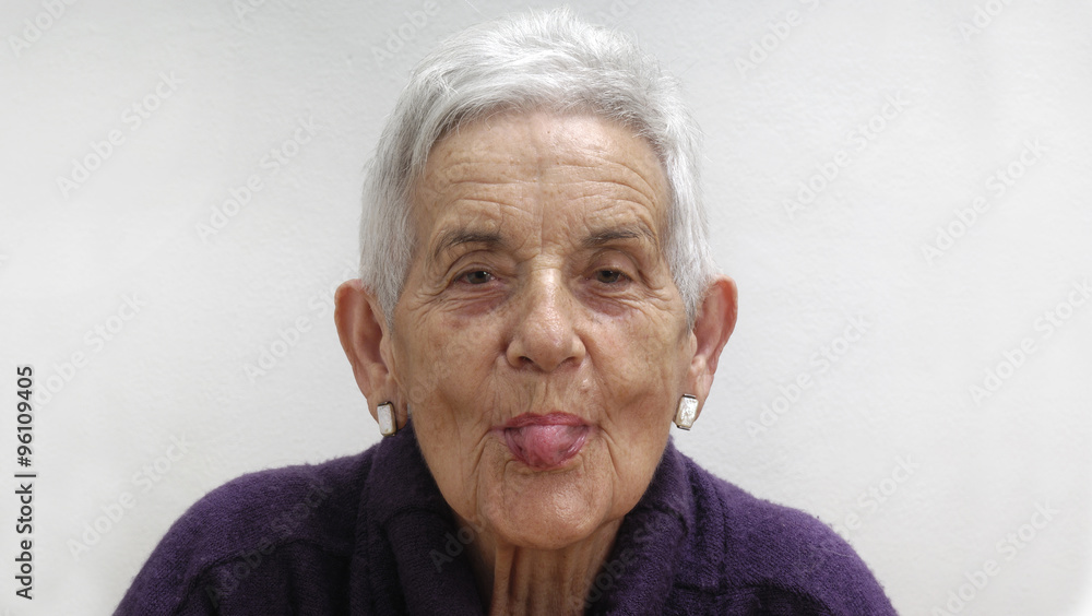 portrait of a senior woman