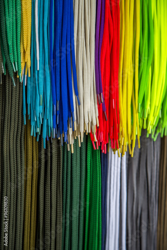 Colorful shoelaces
