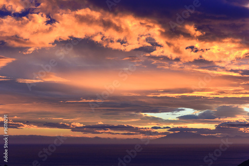 dramatic Sunset © skylynxdesign