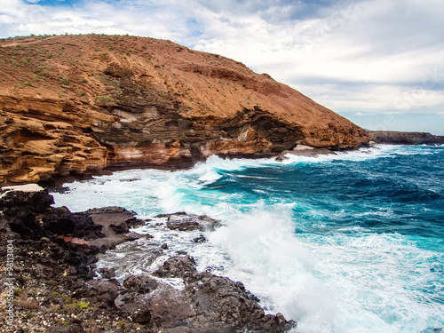 Picturesque Yellow Mountain. Tenerife, Canary Islands