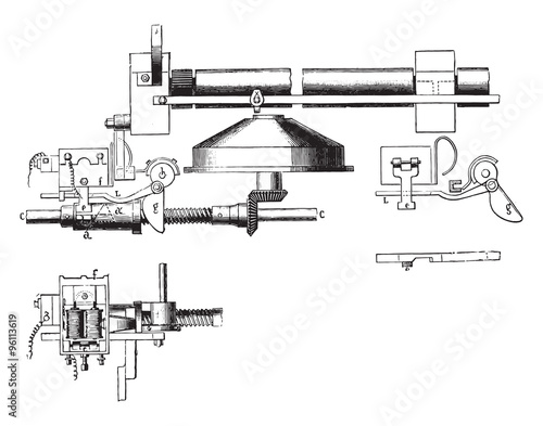 Brain strands acting electricity, applied to a draw frame for co