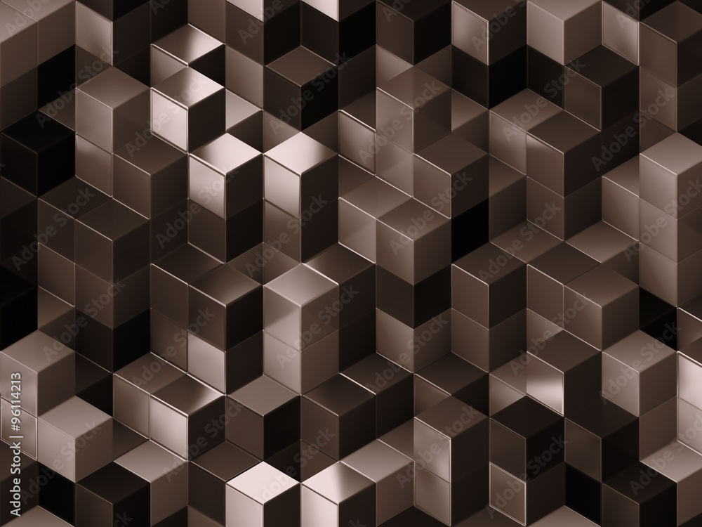 3D cubes abstract background 3D cubes abstract background