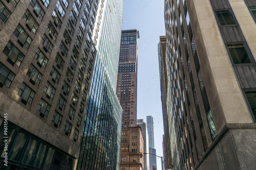 Naklejka premium Business towers in New York