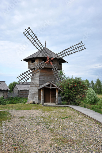 wooden mill