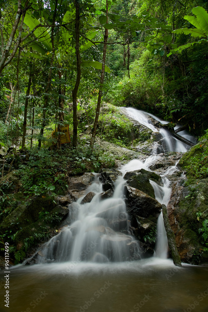 Thai waterfall (Tard Mork waterfall) Thai waterfall (Tard Mork waterfall)