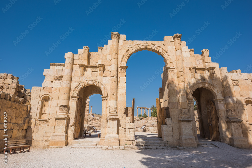 South Gate in Jerash, Jordan
