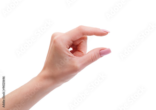 hands isolated on white background